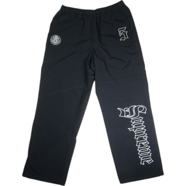 SUPREME 25SS Old English Track Pant Black トラックパンツ【新古品・未使用品】 