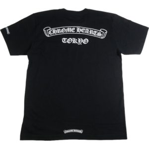 CHROME HEARTS TOKYO SCROLL SS T-SHIRT BLACK 東京限定Tシャツ 【新古品・未使用品】