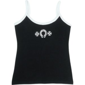 CHROME HEARTS ROLLER SKATES TANK HORSESHOE BLACK キャミソール 【新古品・未使用品】