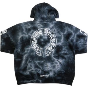 CHROME HEARTS SWTSHRT PLVR タイダイ柄パーカー 【新古品・未使用品】