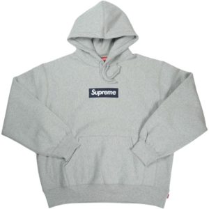 SUPREME 25FW Box Logo Hooded Sweatshirt Heather Grey ボックスロゴパーカー【新古品・未使用品】