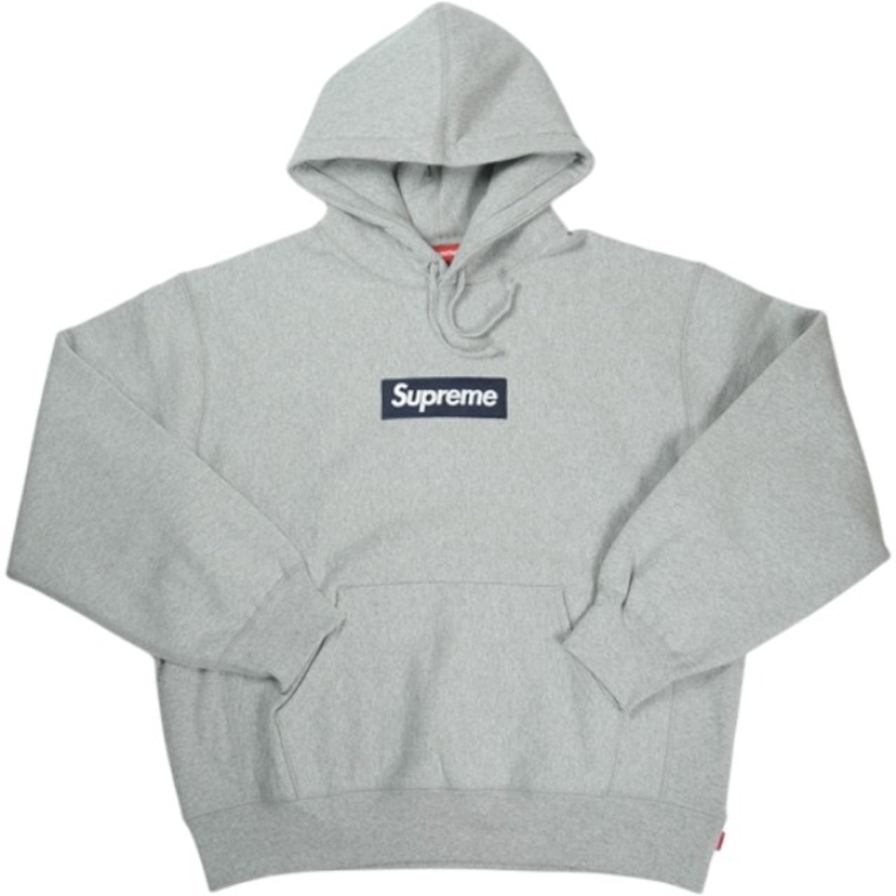 SUPREME 25FW Box Logo Hooded Sweatshirt Heather Grey ボックスロゴパーカー【新古品・未使用品】