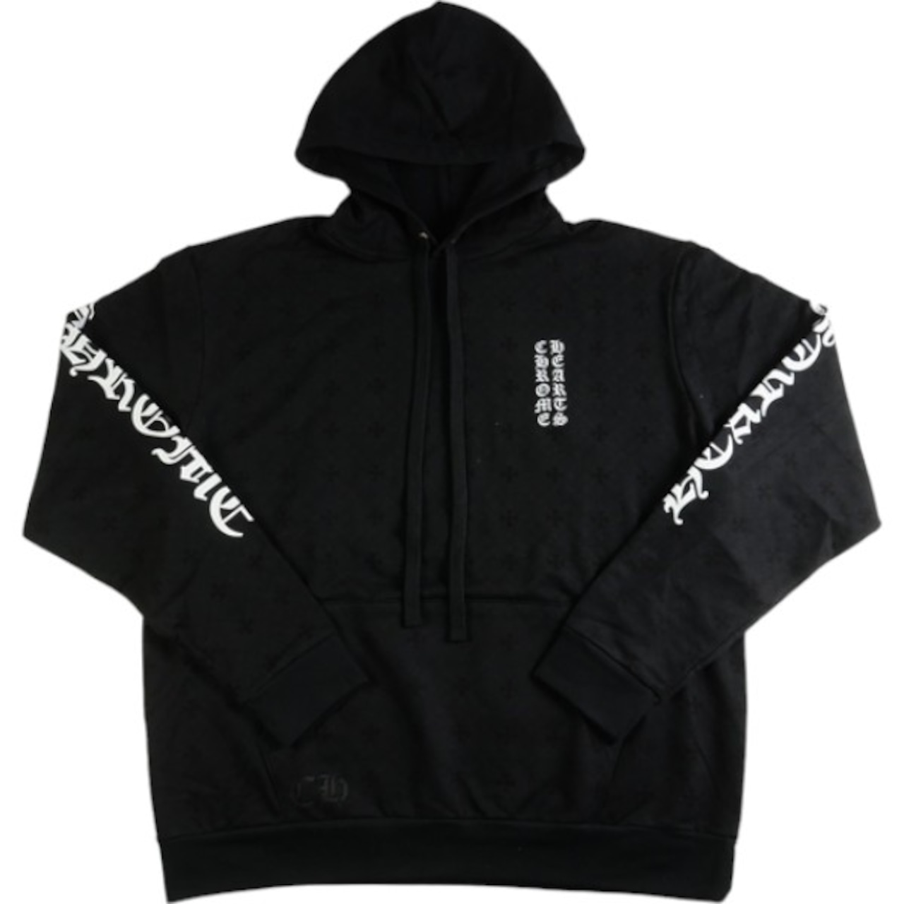 CHROME HEARTS CH PLUS HORSESHOE PULLOVER HOODIE BLACK パーカー 【新古品・未使用品】