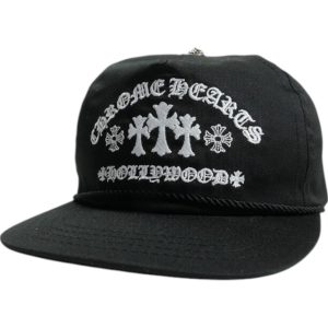 CHROME HEARTS GAS STATION 5 PANNEL CAP BLACK キャップ 【新古品・未使用品】 