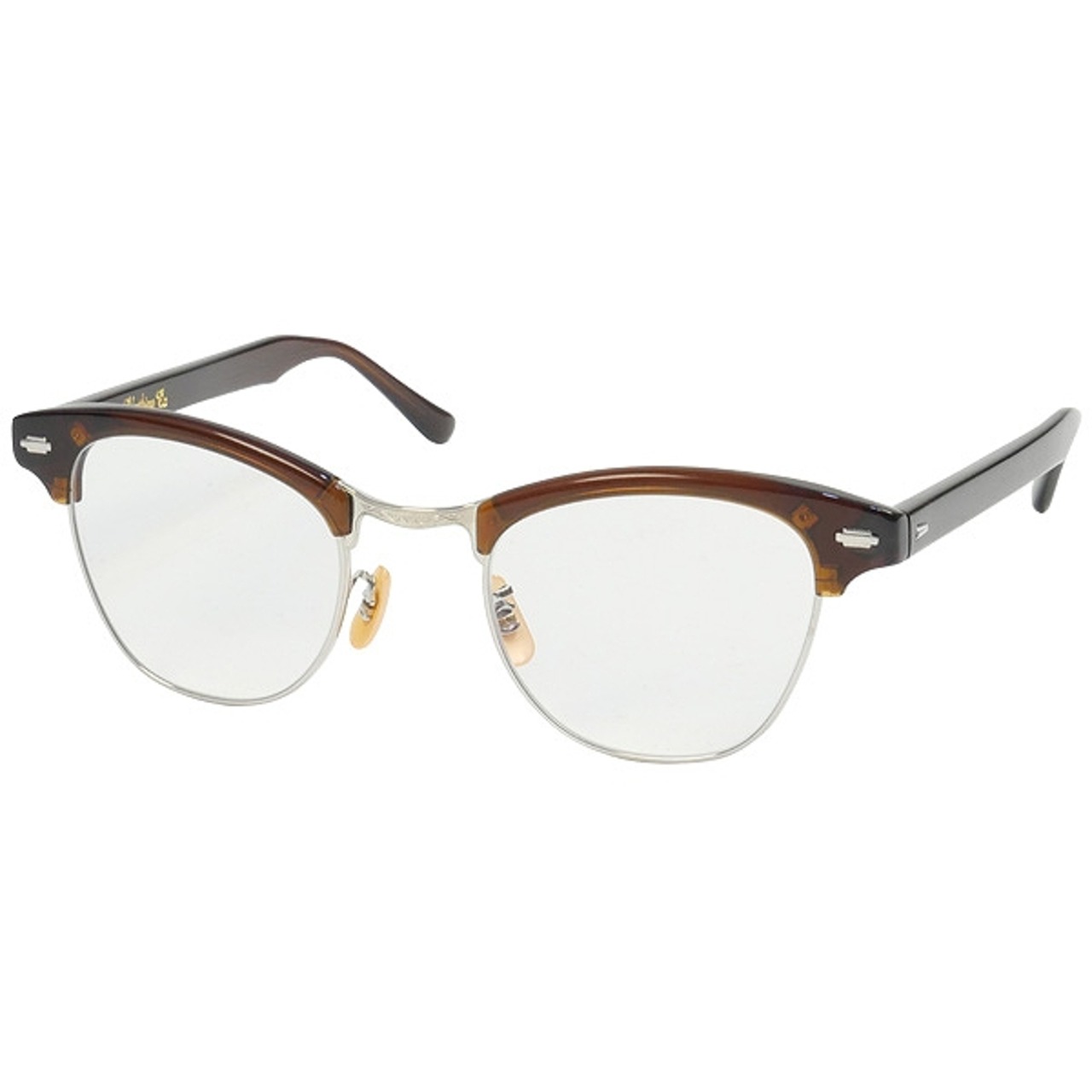 TIMEWORN CLOTHING ×白山眼鏡店 BLOW LINE サングラス 茶 【新古品・未使用品】