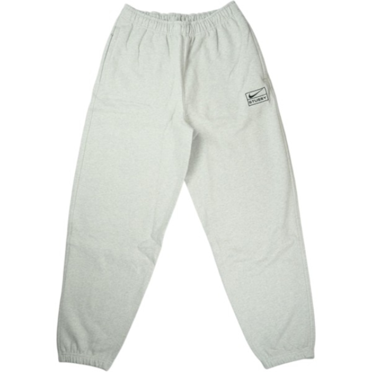 STUSSY ×NIKE 25FW STONE WASHED FLEECE PANT Grey Heather 灰 【新古品・未使用品】 