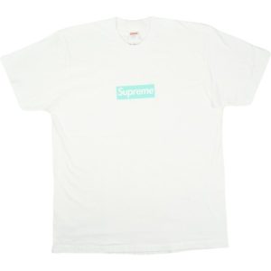 SUPREME ×Tiffany & Co ティファニー 21AW Box Logo Tee White 白 【新古品・未使用品】