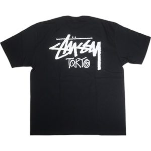 STUSSY 25SS STOCK TOKYO TEE BLACK  黒 【新古品・未使用品】