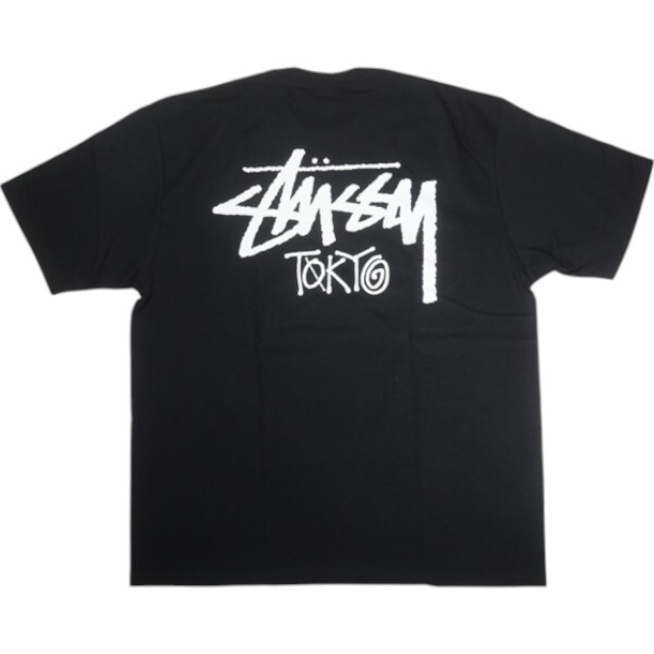 STUSSY 25SS STOCK TOKYO TEE BLACK  黒 【新古品・未使用品】