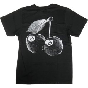 STUSSY 24SS CHERRIES TEE BLACK 黒 【新古品・未使用品】