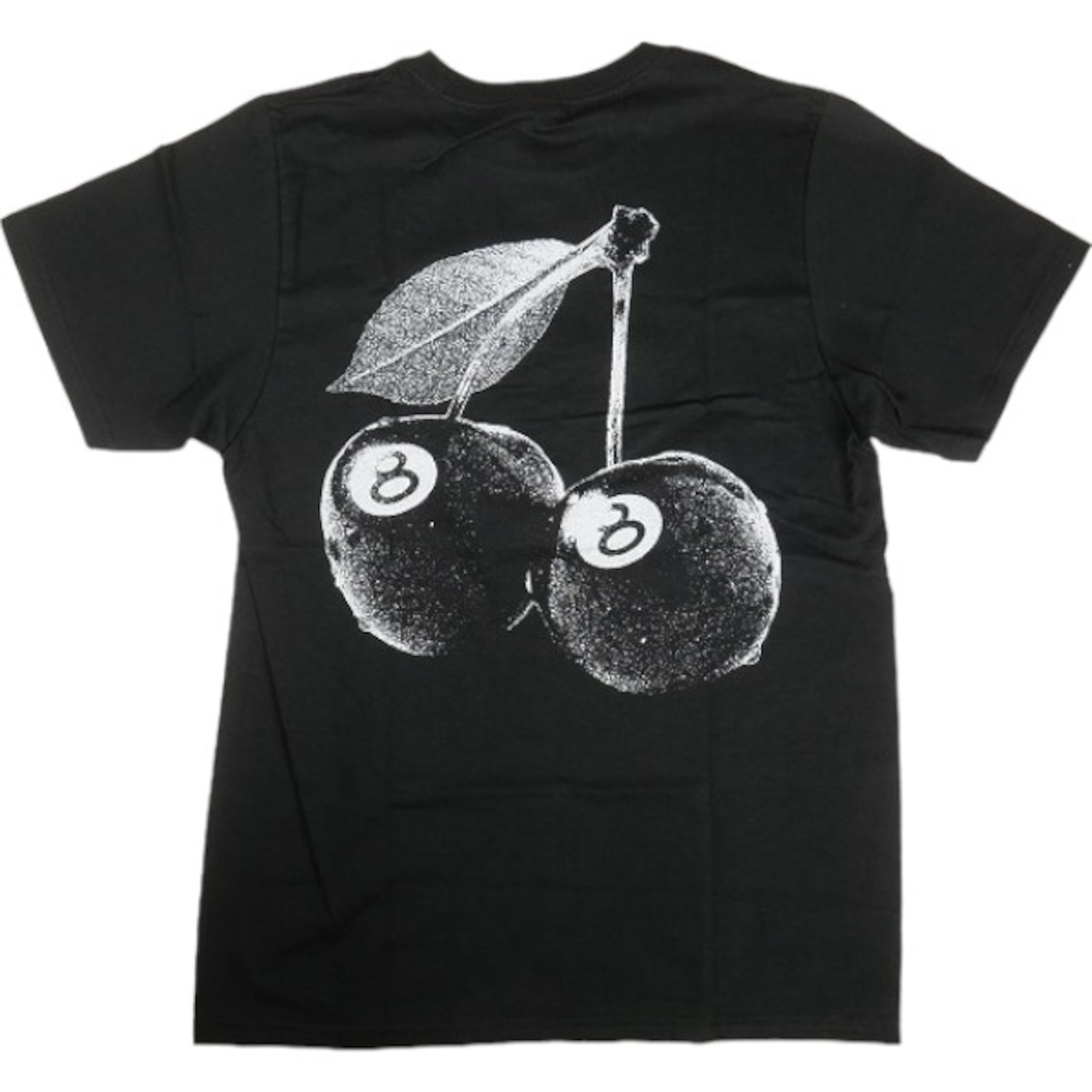 STUSSY 24SS CHERRIES TEE BLACK 黒 【新古品・未使用品】